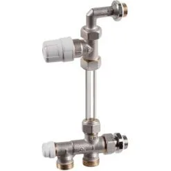 Kit De Raccordement - Robinet Droit - Système Monotube 1/2' - RBM