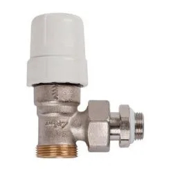 Robinet équerre Thermostatisable, Mâle RBM Dimension 1/2'' B 51