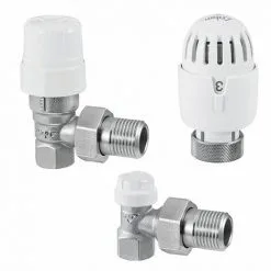 Kit Thermostatique équerre Complet 1/2 - RBM : 20780400