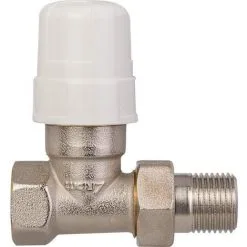 Robinet Thermostatique Droit Avec Pré-réglage RBM Filetage (pouce) 1/2”
